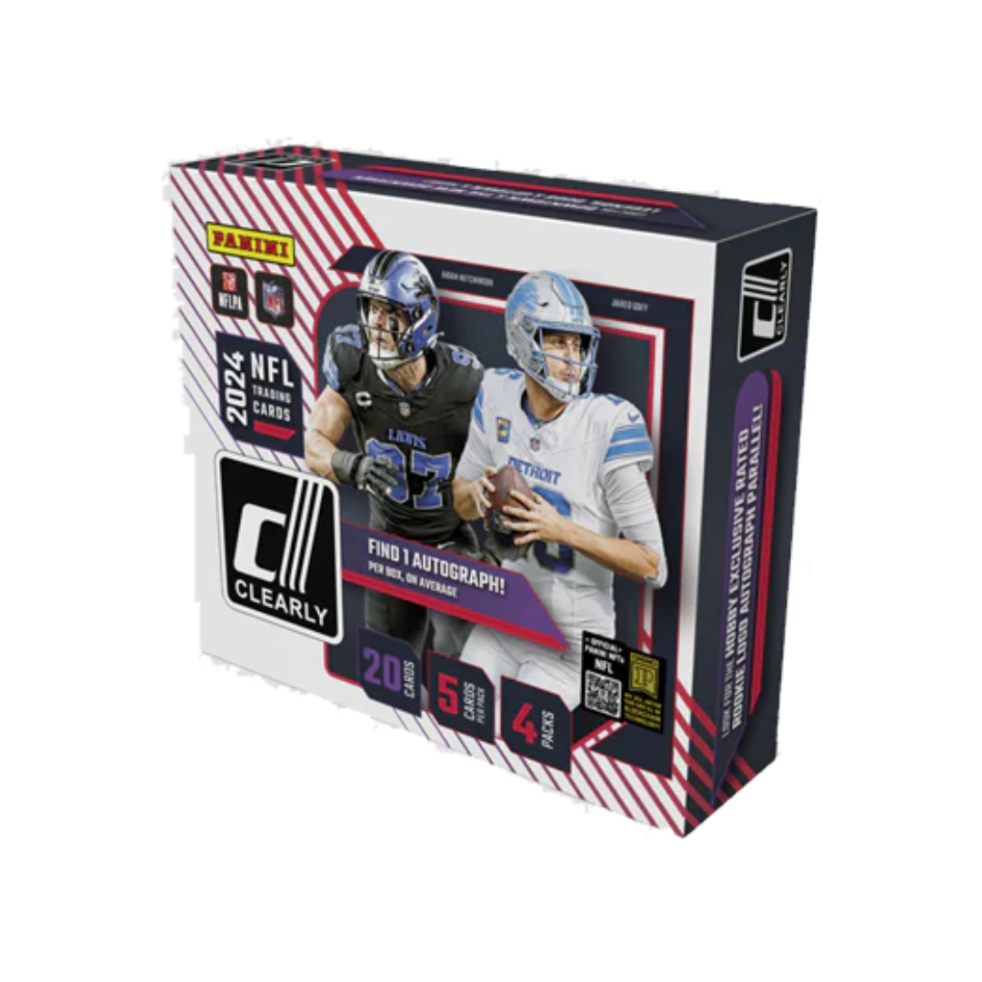 2024 Panini Donruss Clearly Football Hobby Box