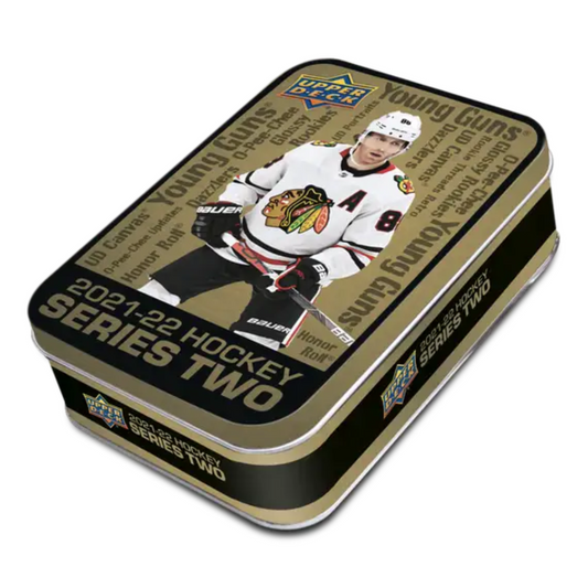 2021/22 Upper Deck Series 2 Hockey Tin