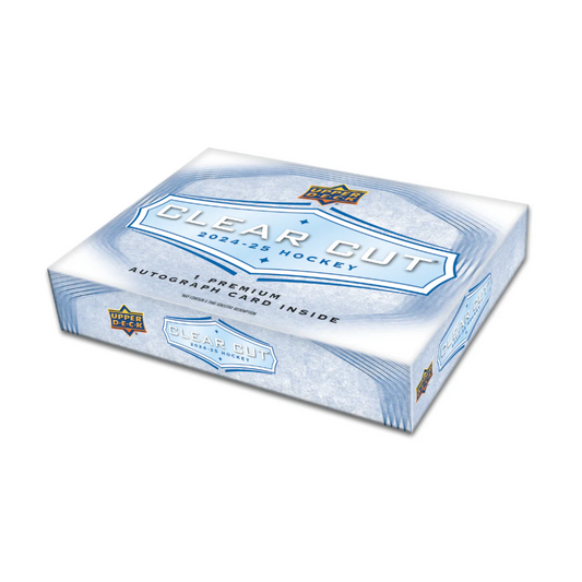 2024-25 Upper Deck Clear Cut Hobby Box