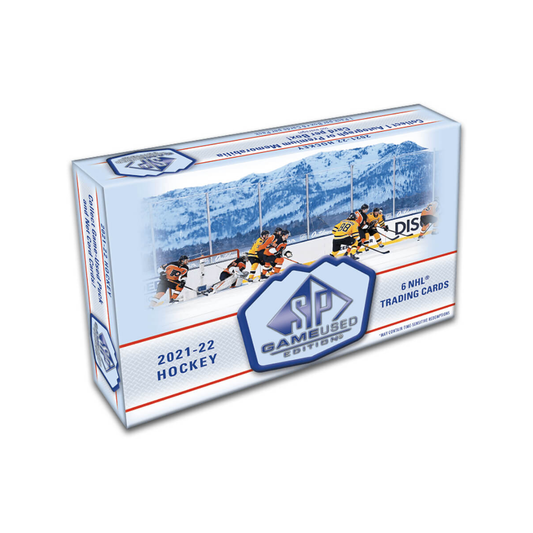 2021-22 Upper Deck SP Game Used Hockey Hobby Box