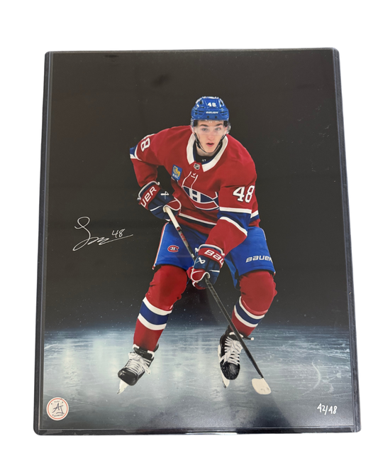 Lane Hutson Signed 14"x11" Photo #'d 42/48