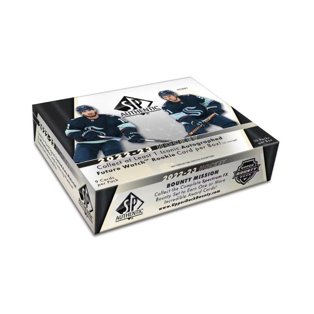 2022-23 Upper Deck SP Authentic Hockey Hobby Box