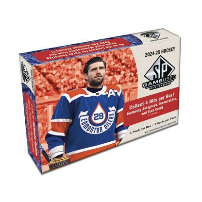 2024-25 Upper Deck SP Game Used Hockey Hobby Box