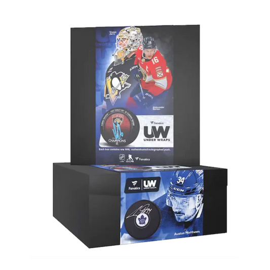 2023/24 Fanatics Under Wraps Autographed Mystery Puck Box