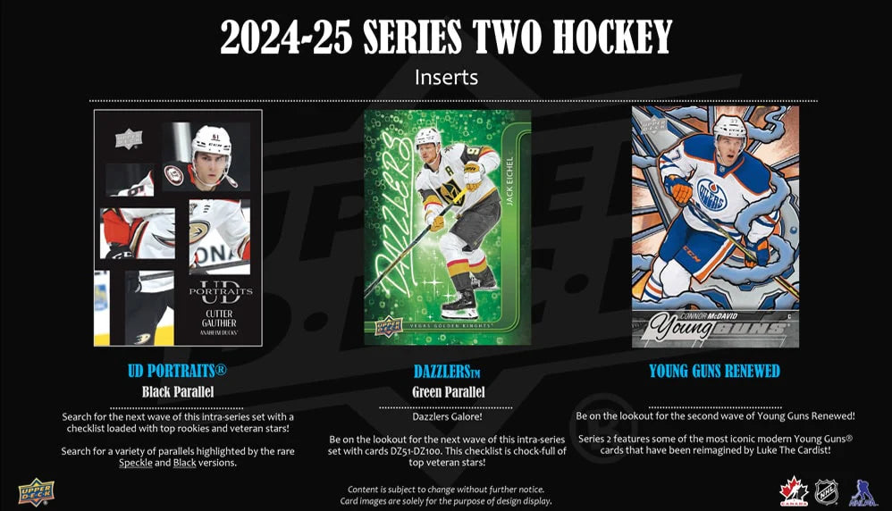 2024-25 Upper Deck Series 2 Hockey Blaster Box