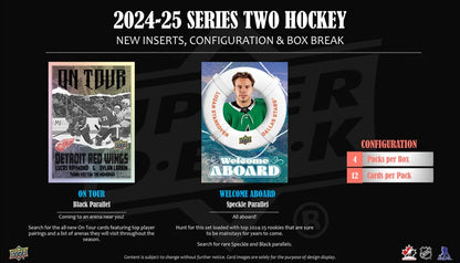 2024-25 Upper Deck Series 2 Hockey Blaster Box