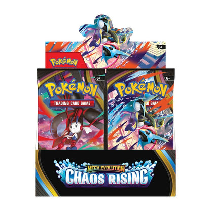 Pokémon TCG: Mega Evolution - Chaos Rising Booster Display Box (36 Packs)
