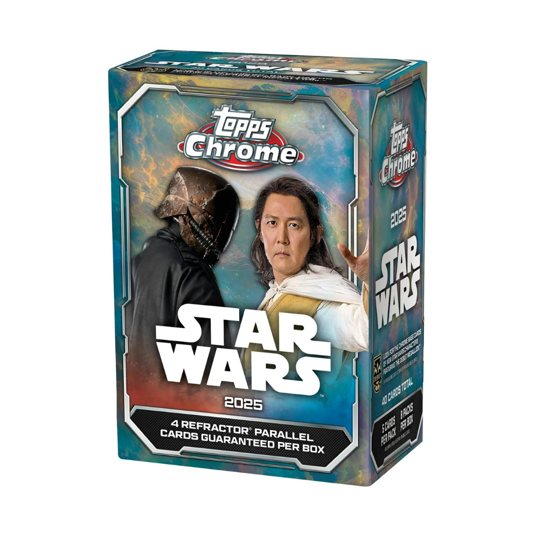 2025 Topps Chrome Star Wars Blaster Value Box
