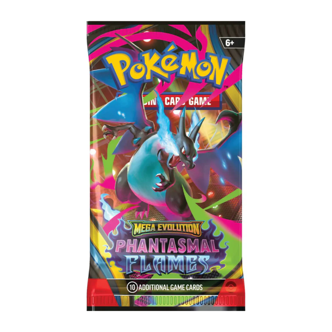 Pokemon Mega Evolution Phantasmal Flames Booster Pack