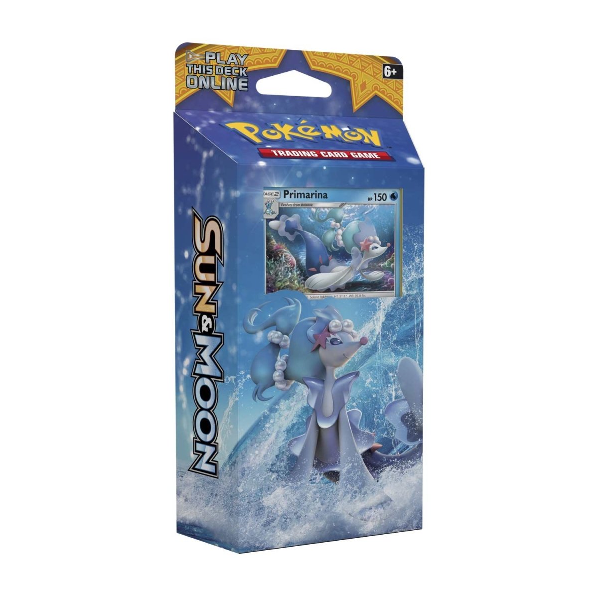 Sun & Moon Bright Tide Theme Deck - Primarina