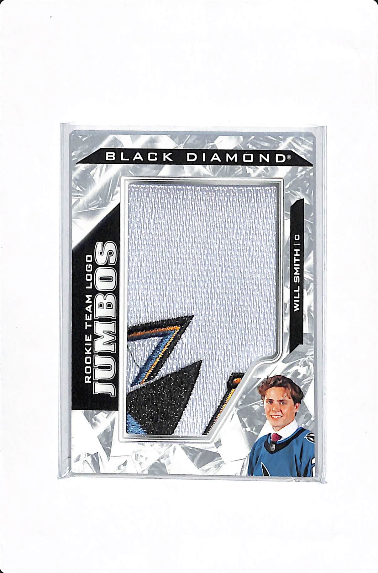 2024-25 UPPER DECK BLACK DIAMOND WILL SMITH ROOKIE TEAM LOGO JUMBOS #RTL-WS