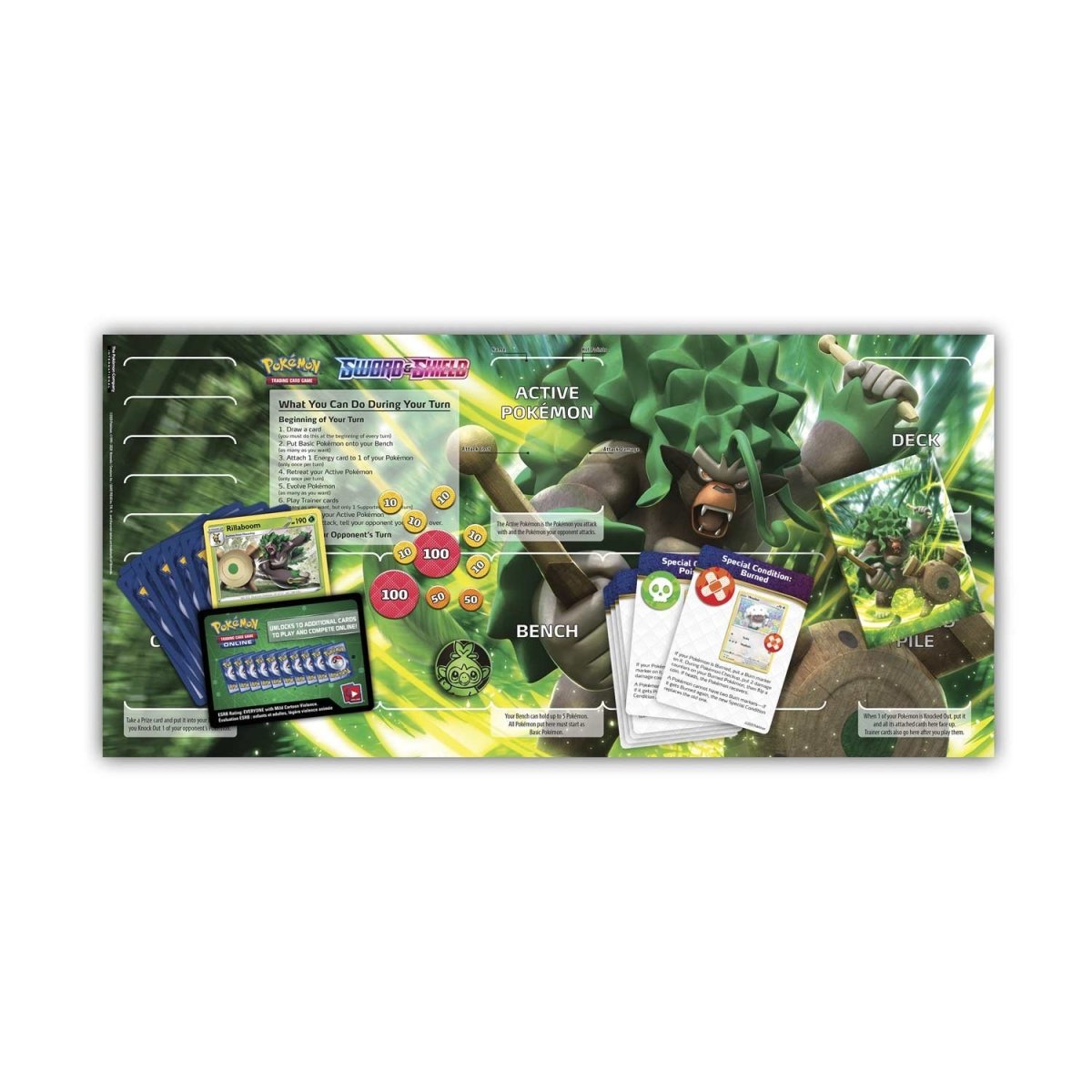 Sword & Shield Rillaboom Theme Deck
