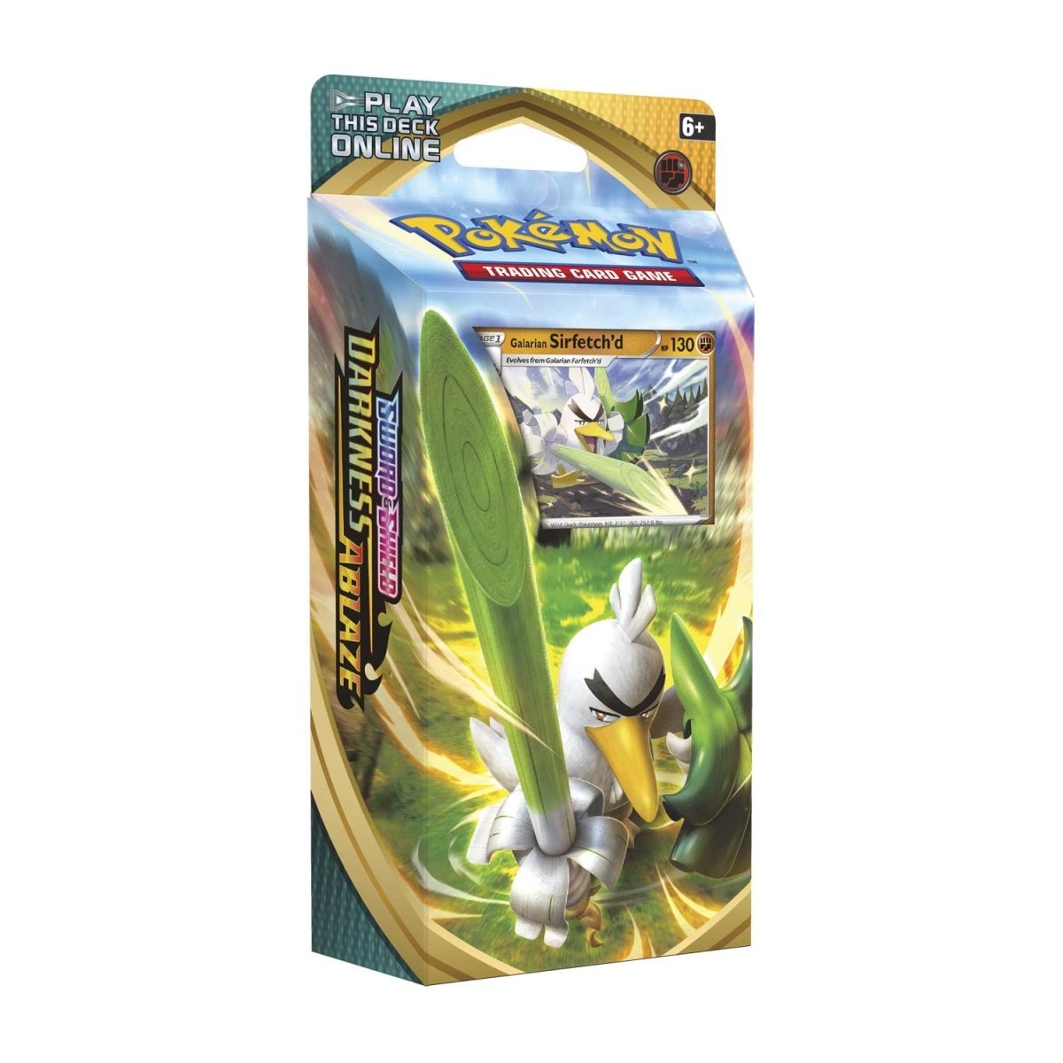 Sword & Shield-Darkness Ablaze Galarian Sirfetch'd Theme Deck