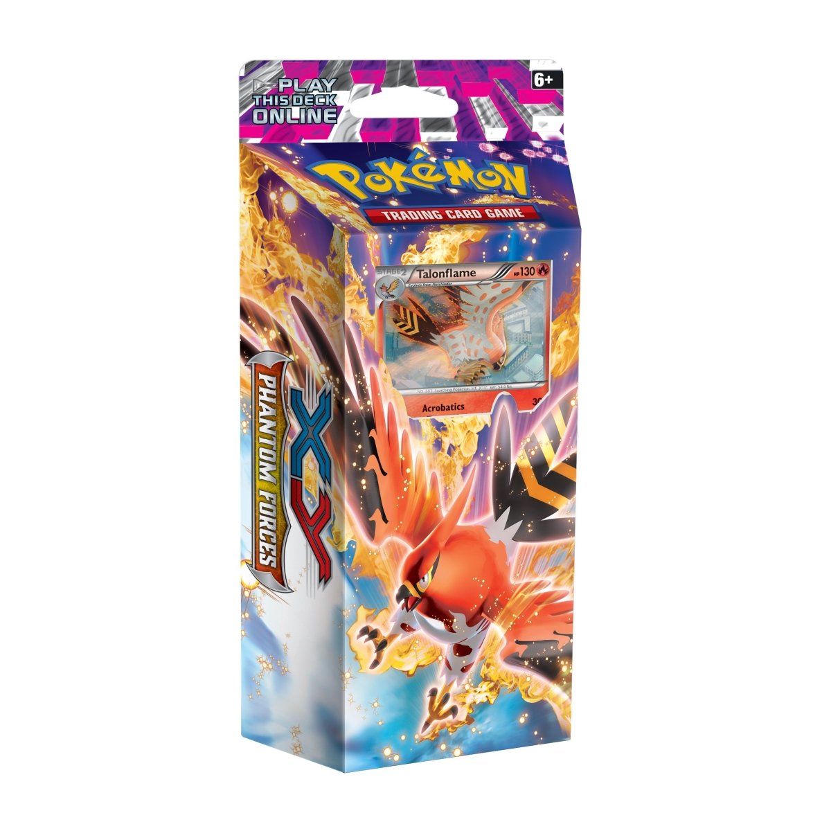 XY-Phantom Forces Burning Winds Theme Deck - Talonflame