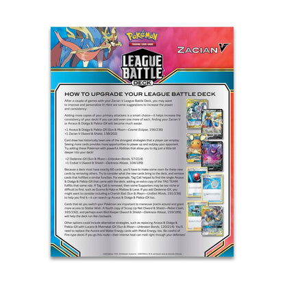 Zacian V League Battle Deck